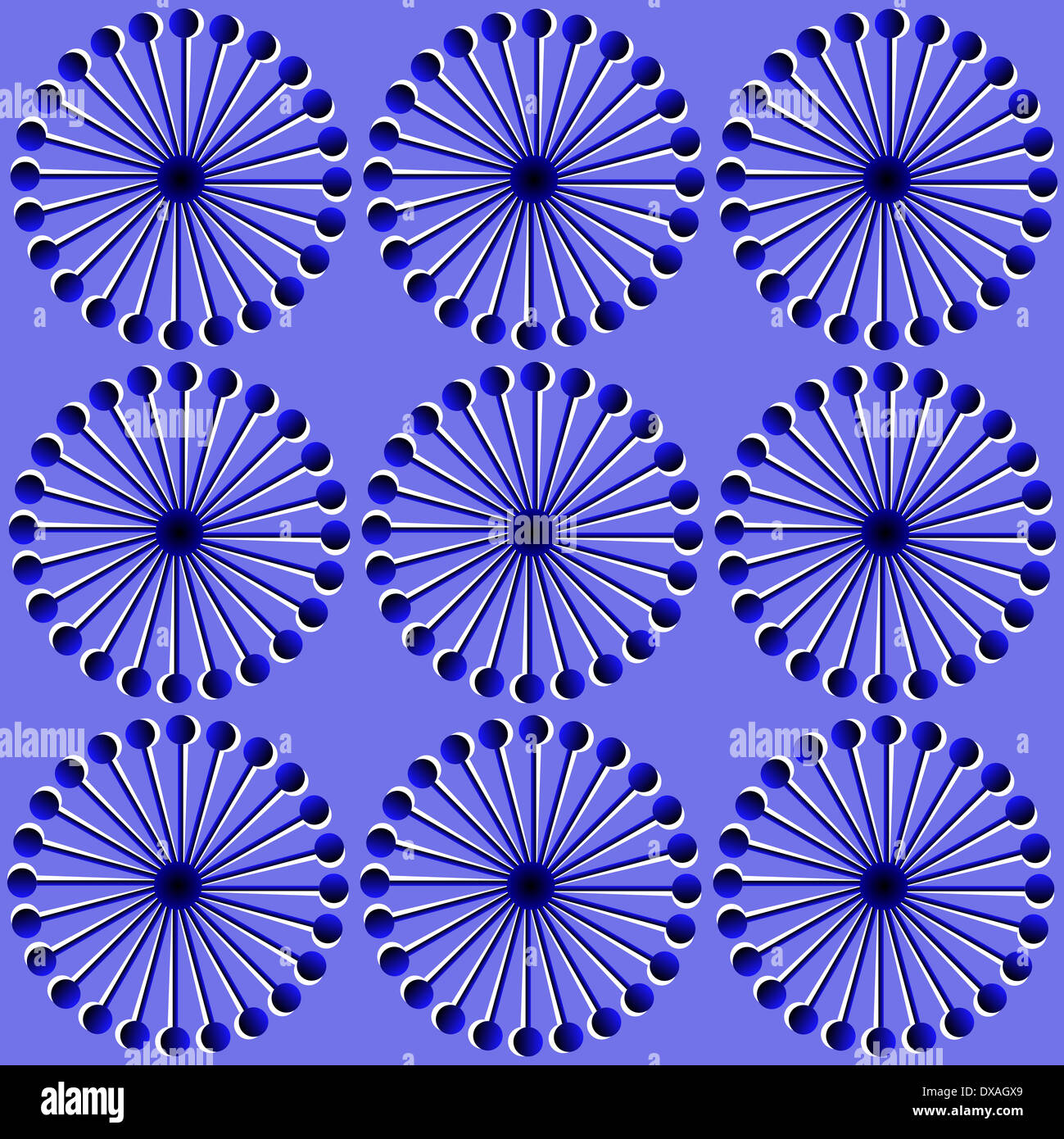 Pattern of round design elements spirograph Stock Photo - Alamy