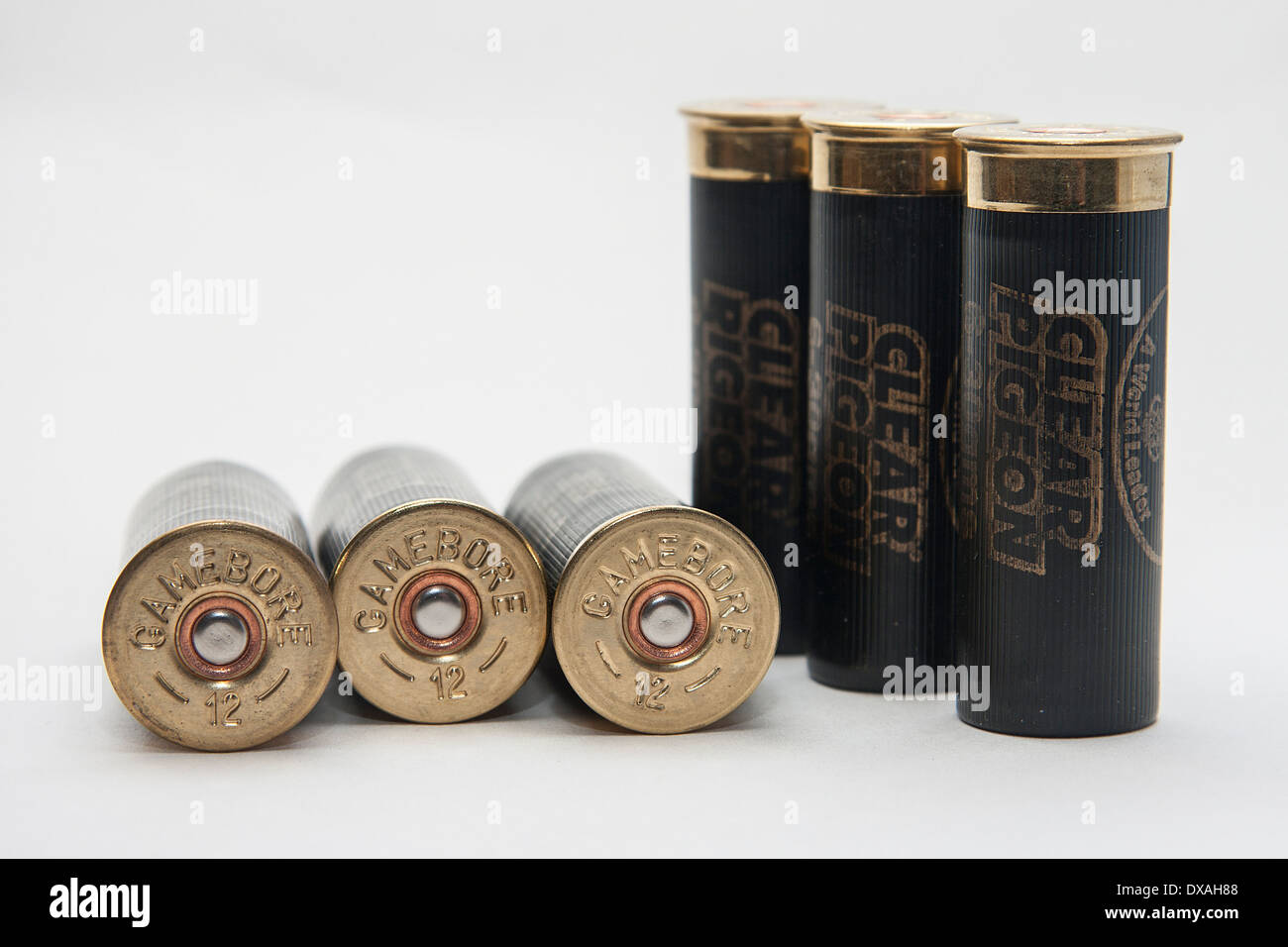 Vintage .410 brass 'Almac; shotgun cartridges Stock Photo - Alamy