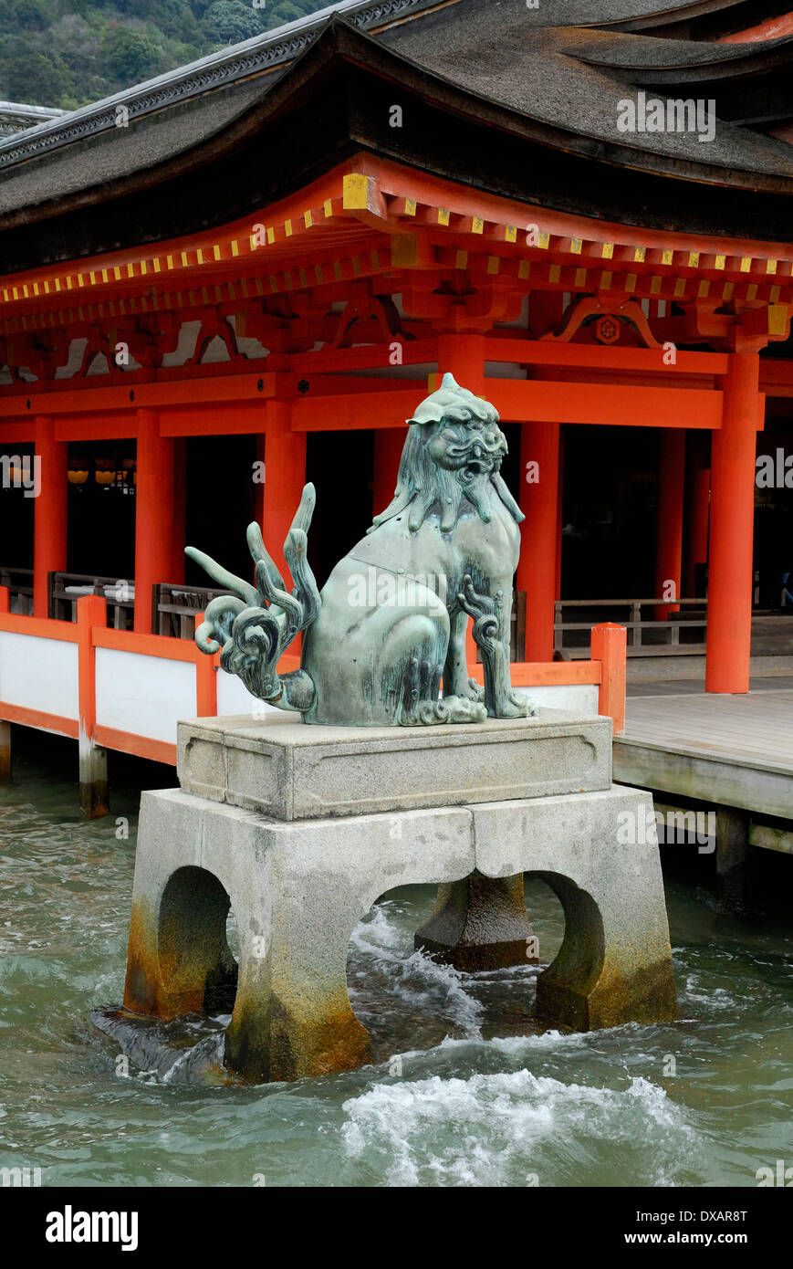 Itsukushima-jinja, Miyajima Stock Photo