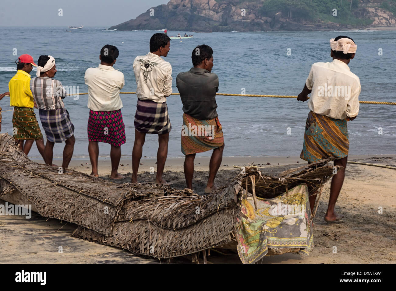 Kovalam beach scenery hi-res stock photography and images - Alamy