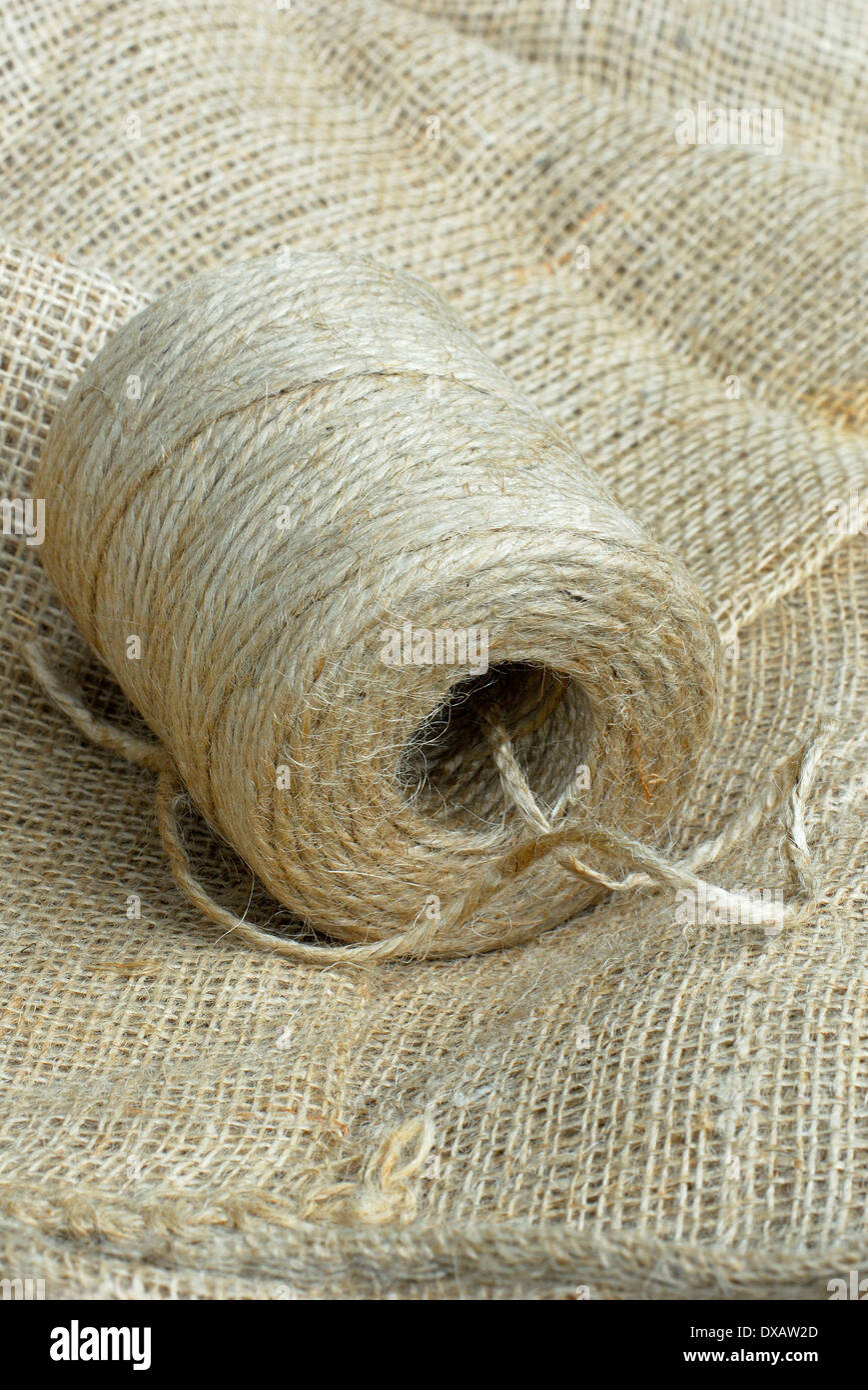 Jute cord Stock Photo Alamy