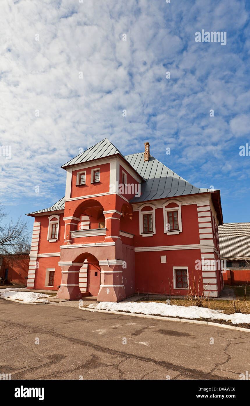 House of merchant Khloponin (circa XVIII c.), the oldest survived building in Kursk, Russia. Stock Photo
