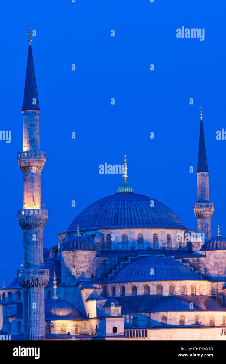 The Blue Mosque at night,Istanbul, Turkey Stock Photo - Alamy