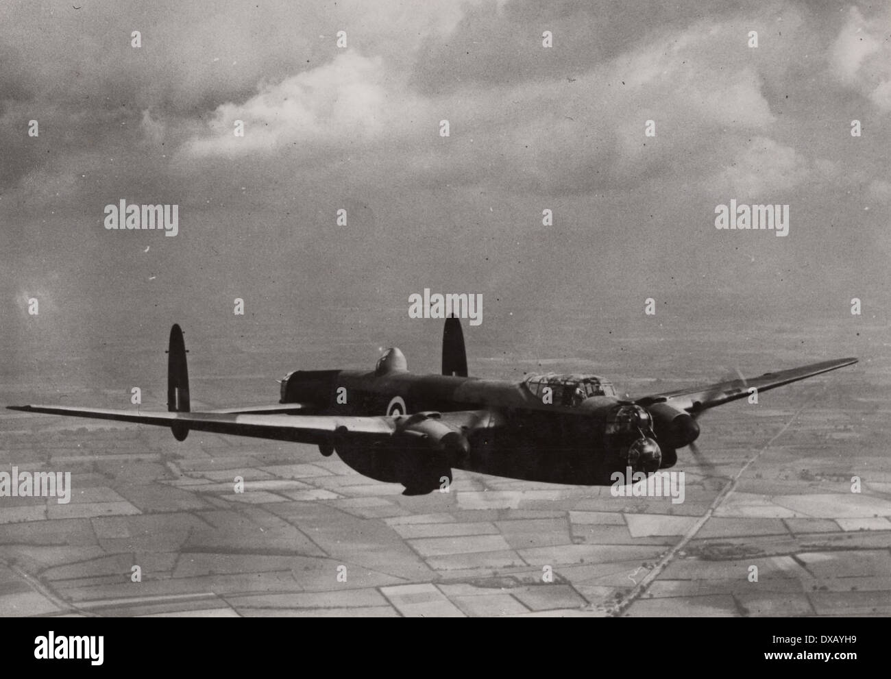 Royal Air Force MANCHESTER bomber Stock Photo