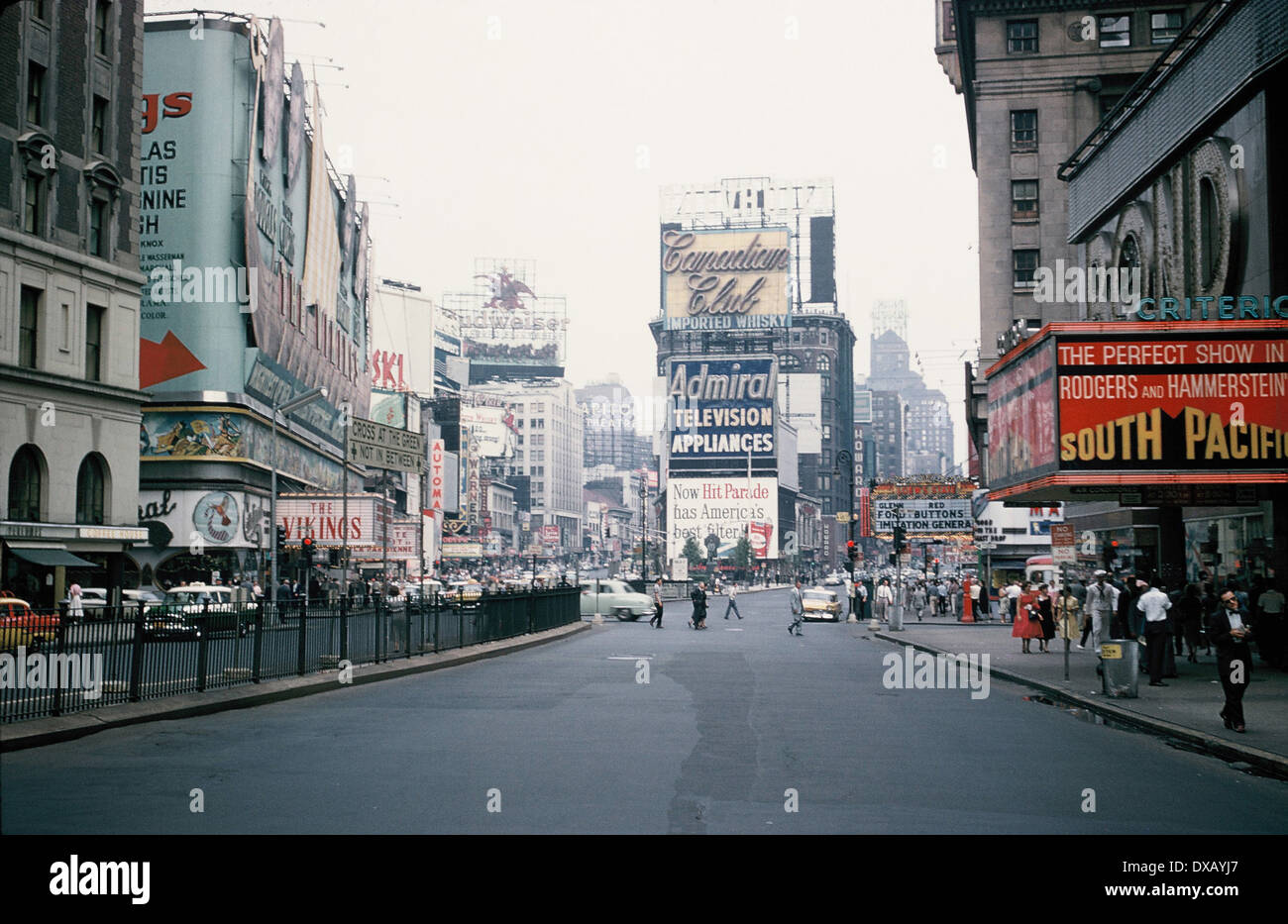 New York, Times Square, 1958 Stock Photo