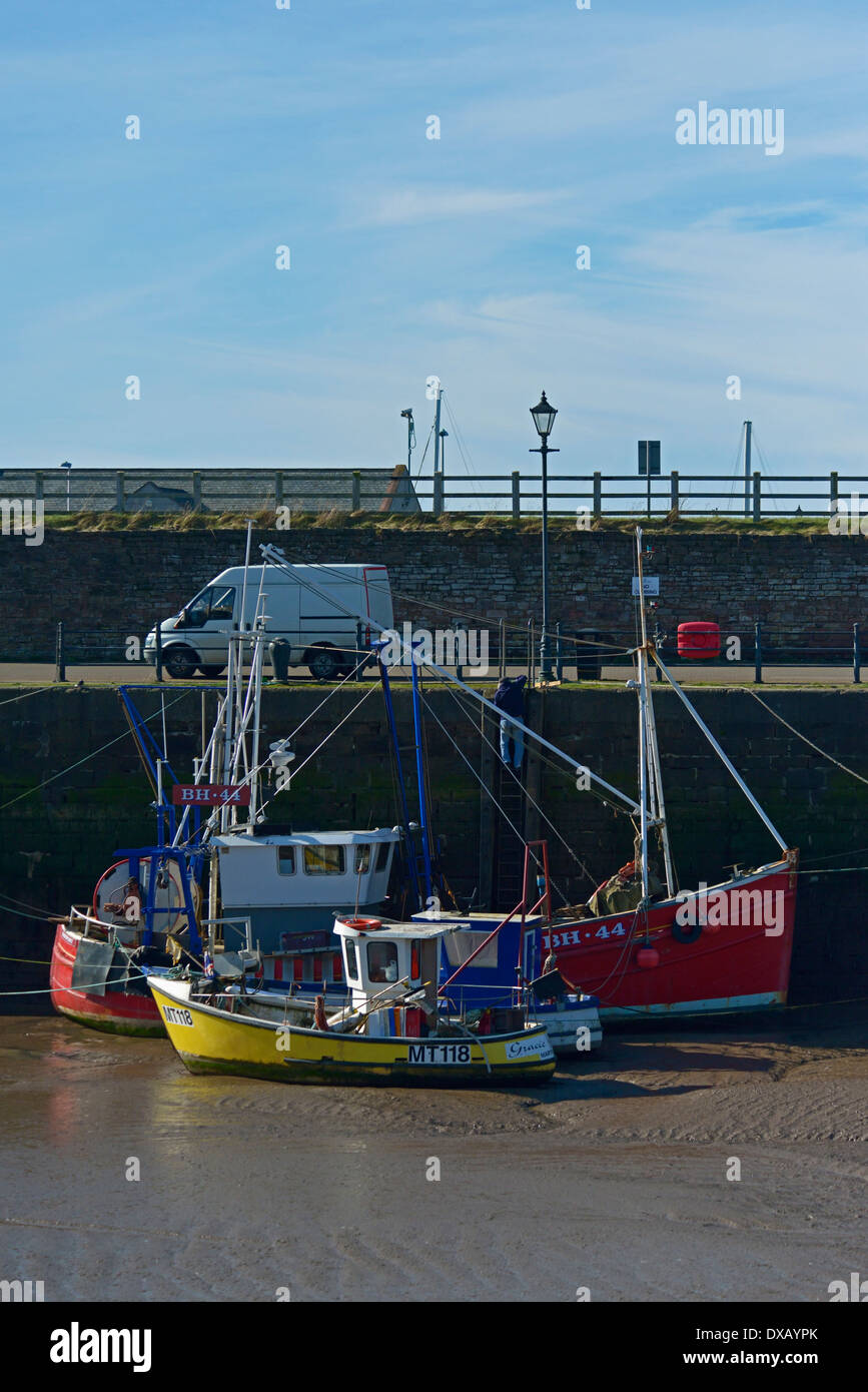 Maryport harbour fishing boat hi-res stock photography and images - Alamy