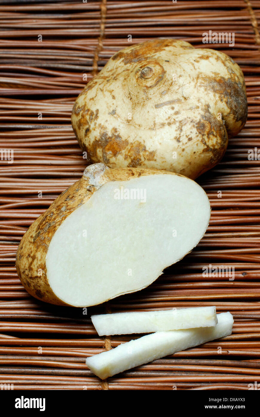 Jicama Mexican Yam Stock Photo Alamy