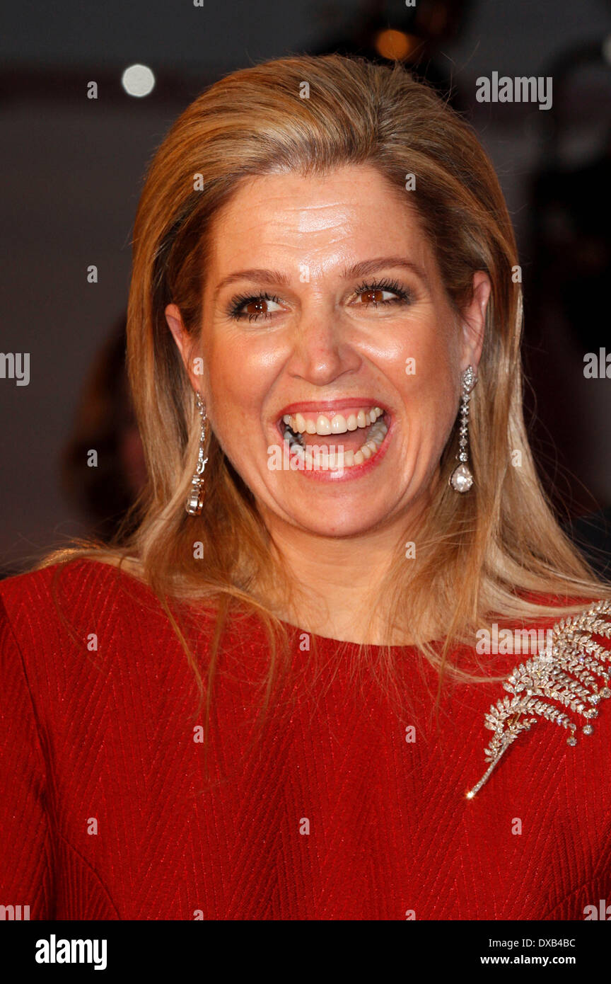 Queen Princess Maxima of the Netherlands, award winner of the German