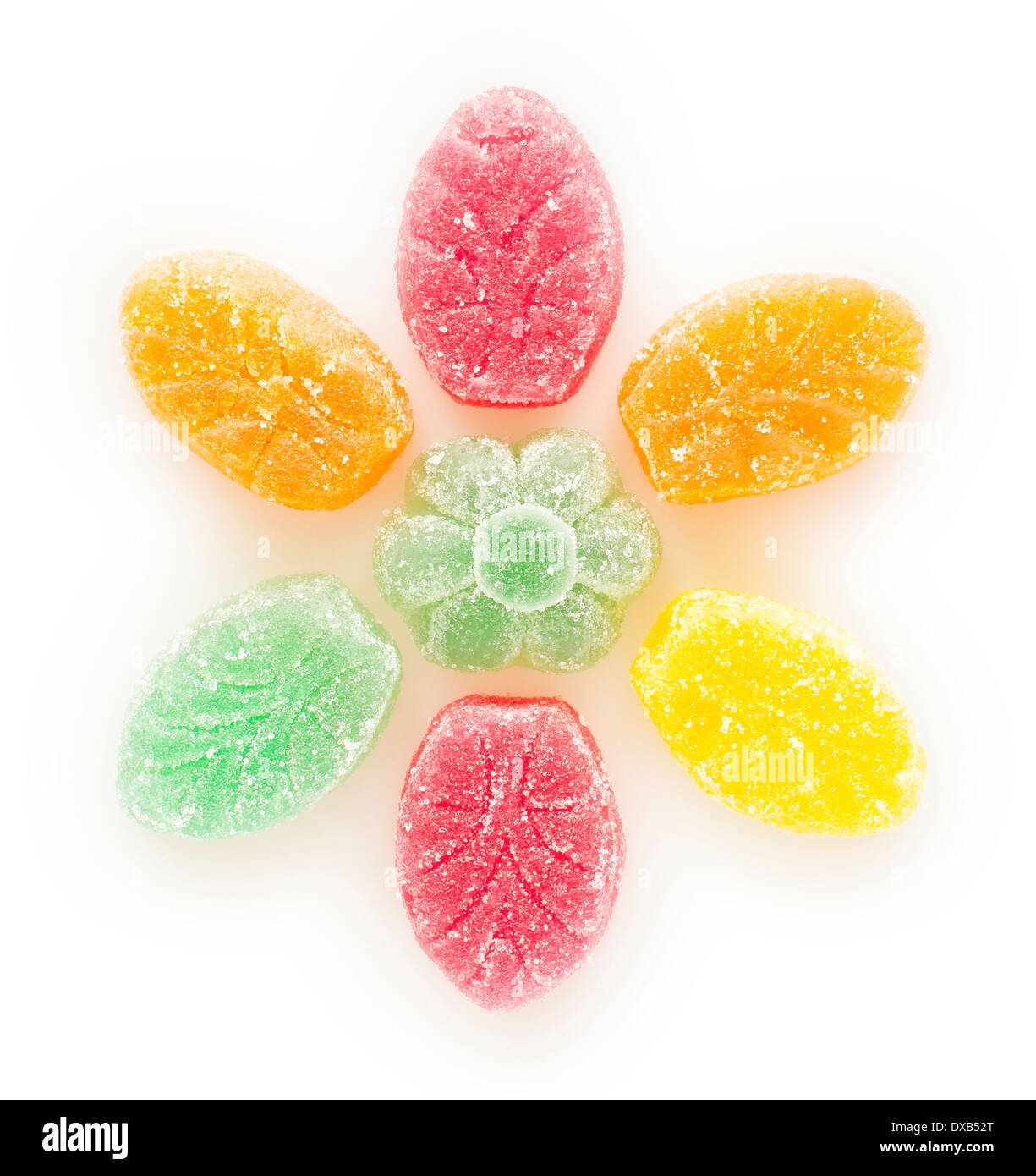 Colorful Fruit Jelly Stock Photo Alamy