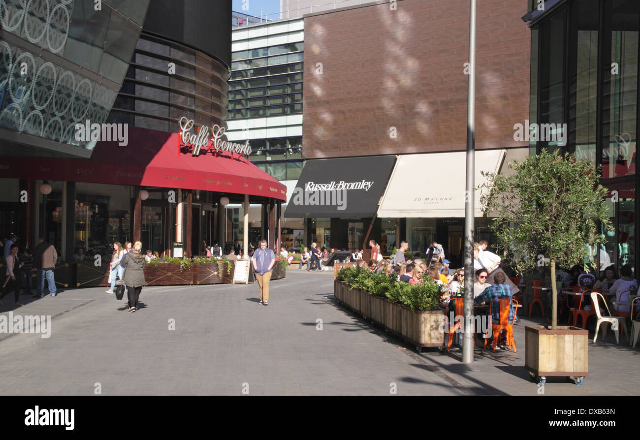 Westfield Shopping Centre Stratford London Stock Photo