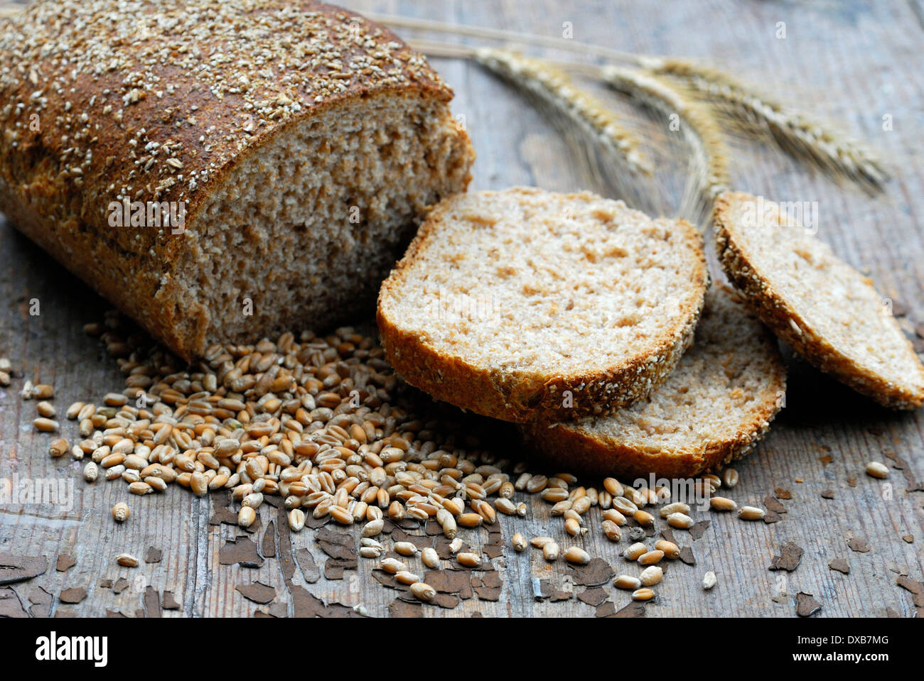 Granary bread Stock Photo