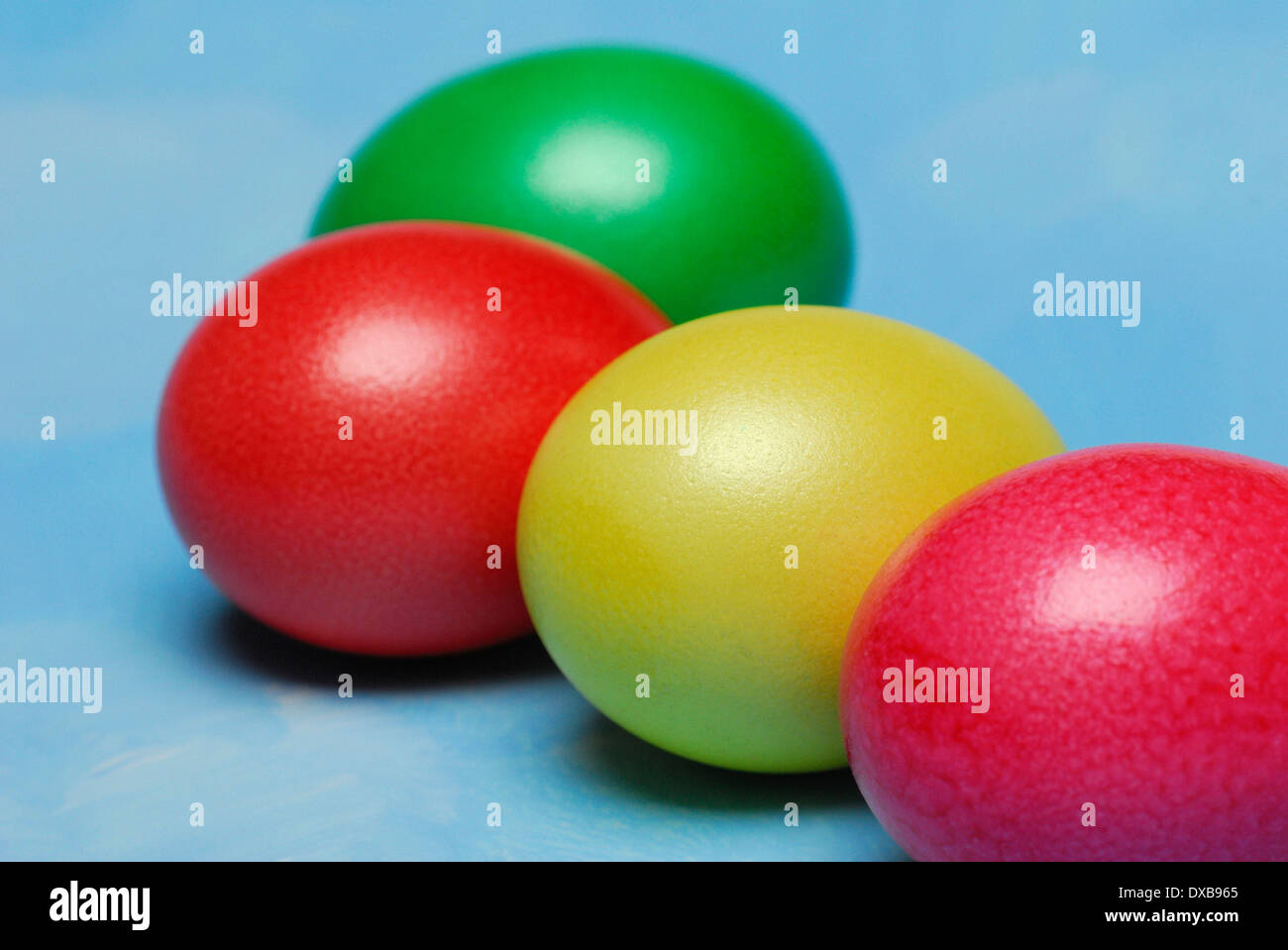 Easter eggs Stock Photo