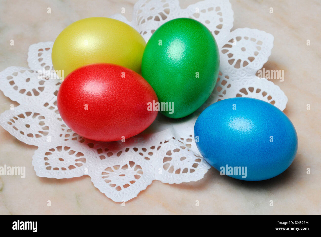 Easter eggs Stock Photo