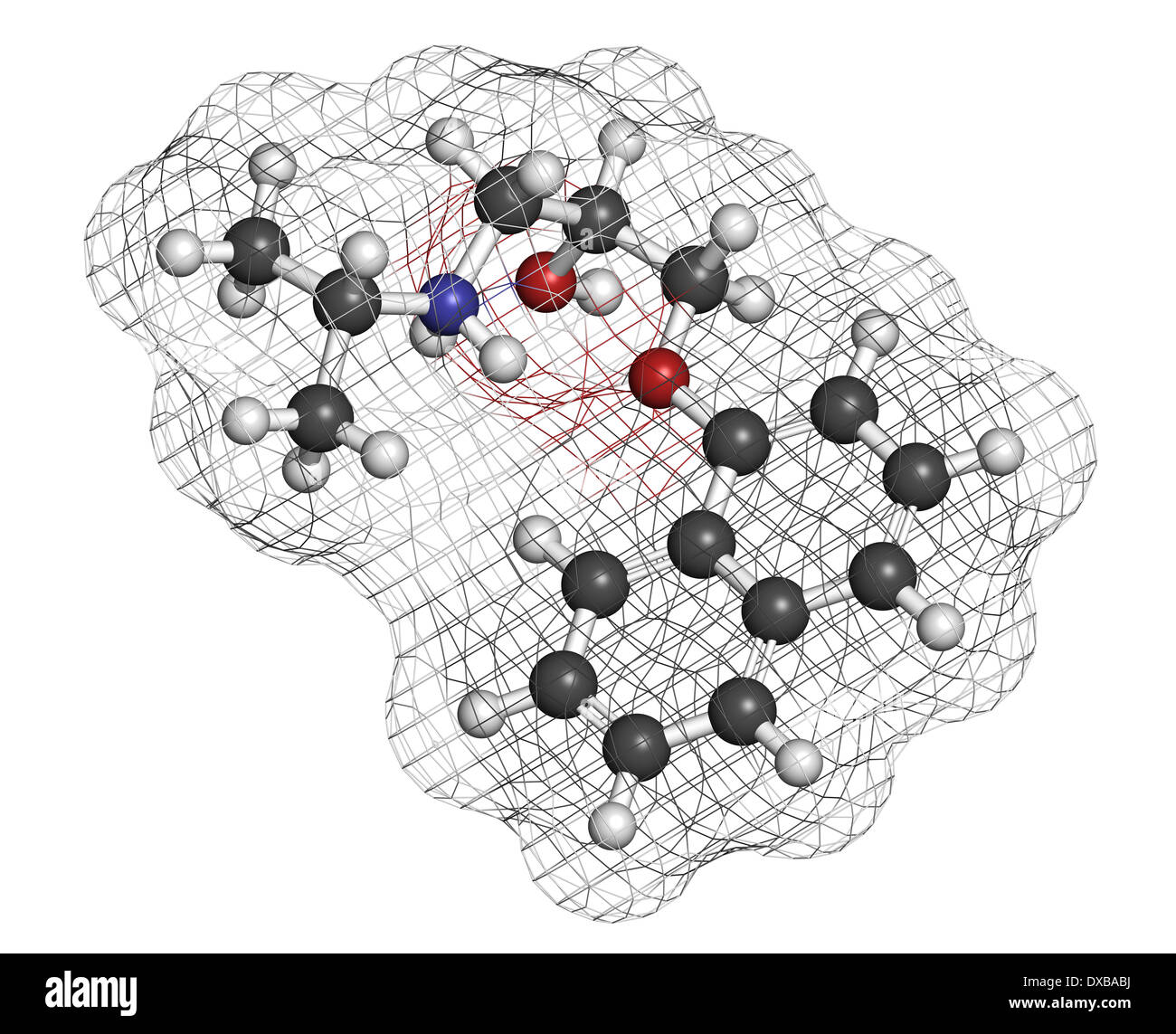 Propranolol High Blood Pressure Drug Molecule Used To Treat