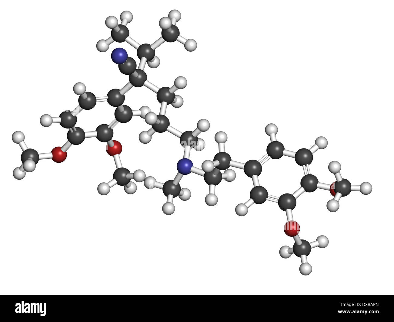 Verapamil calcium channel blocker drug. Mainly used in treatment of ...