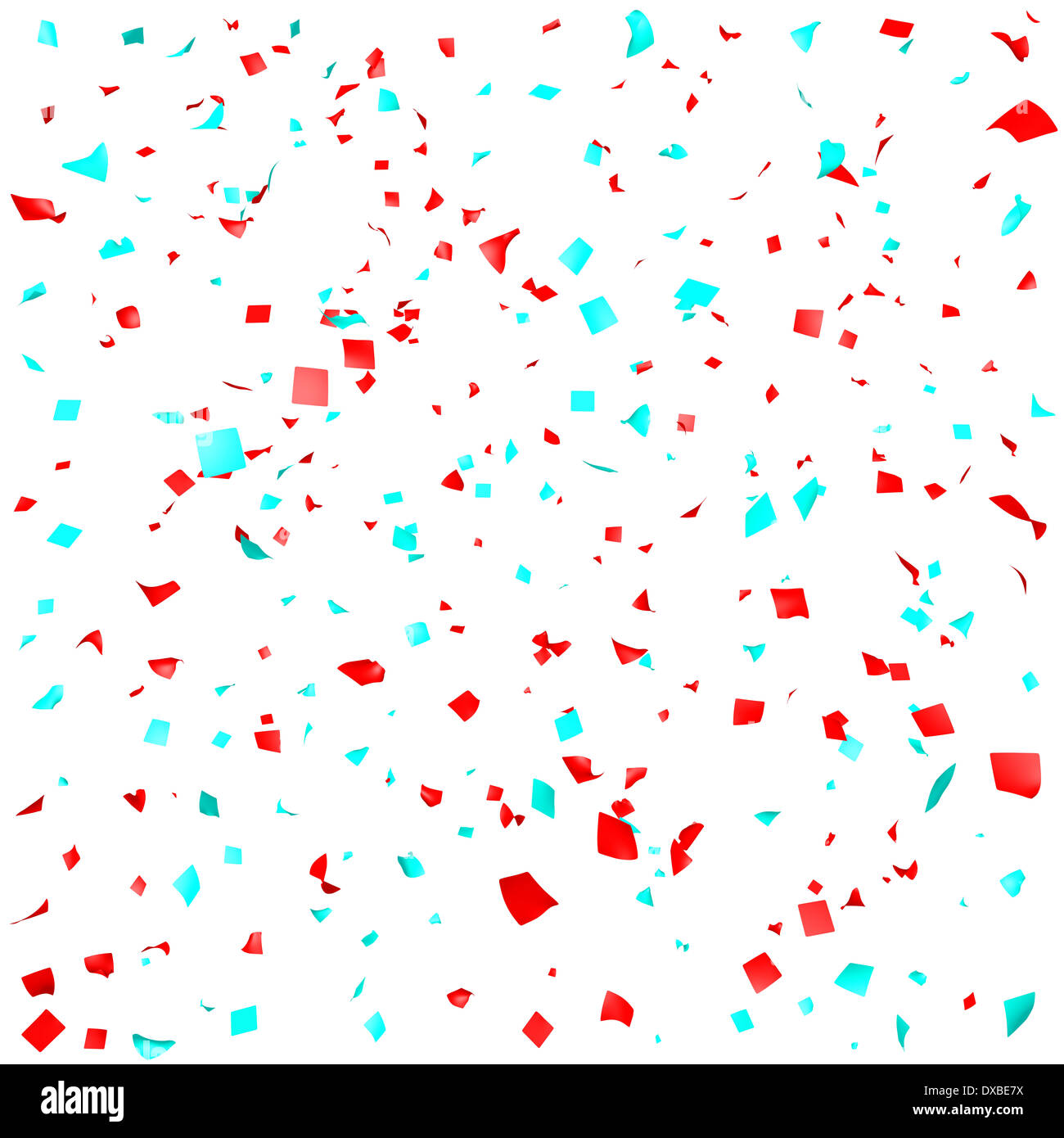 Colored paper in flight isolated on a white background Stock Photo - Alamy
