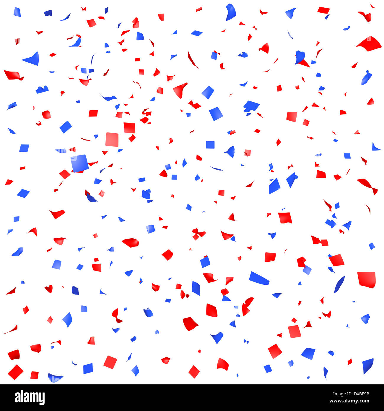 Colored paper in flight isolated on a white background Stock Photo - Alamy