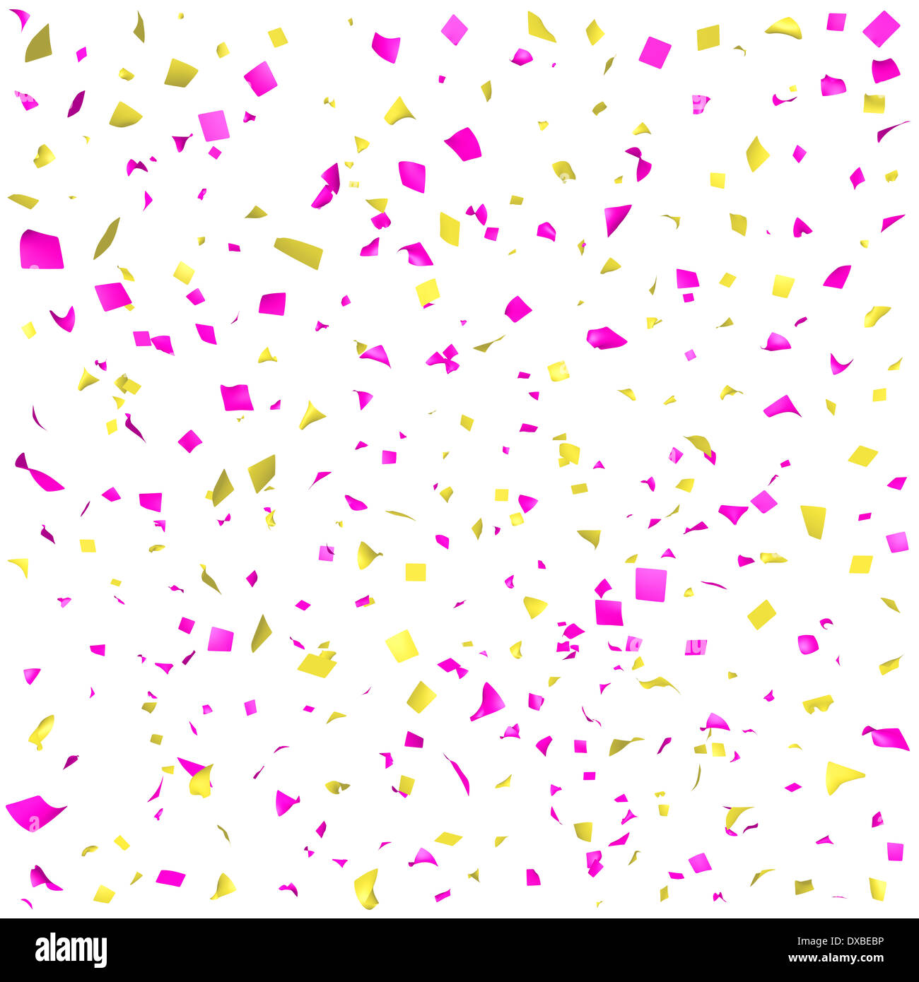 Colored paper in flight isolated on a white background Stock Photo - Alamy