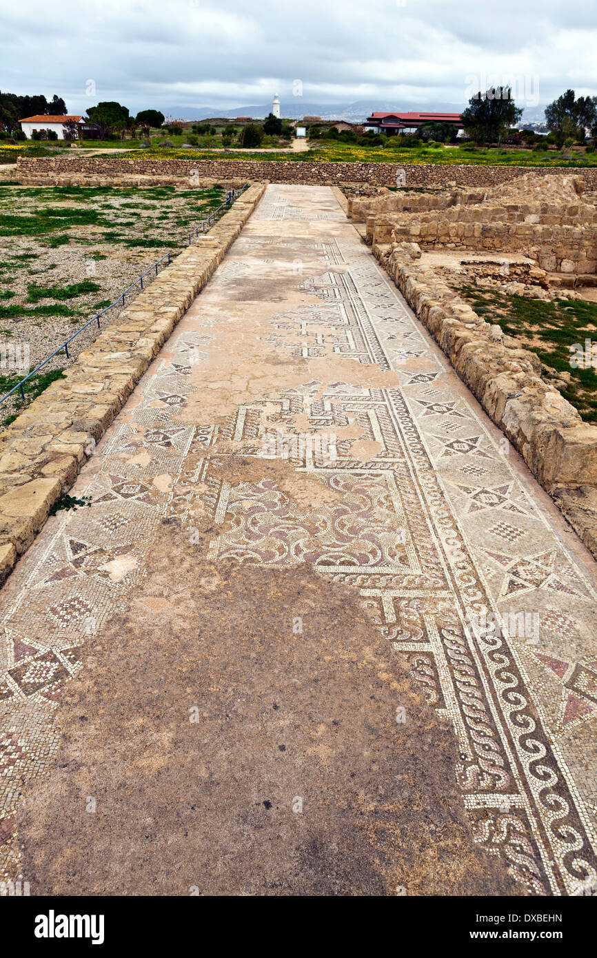 Mosaics paphos archaeological park hi-res stock photography and images ...