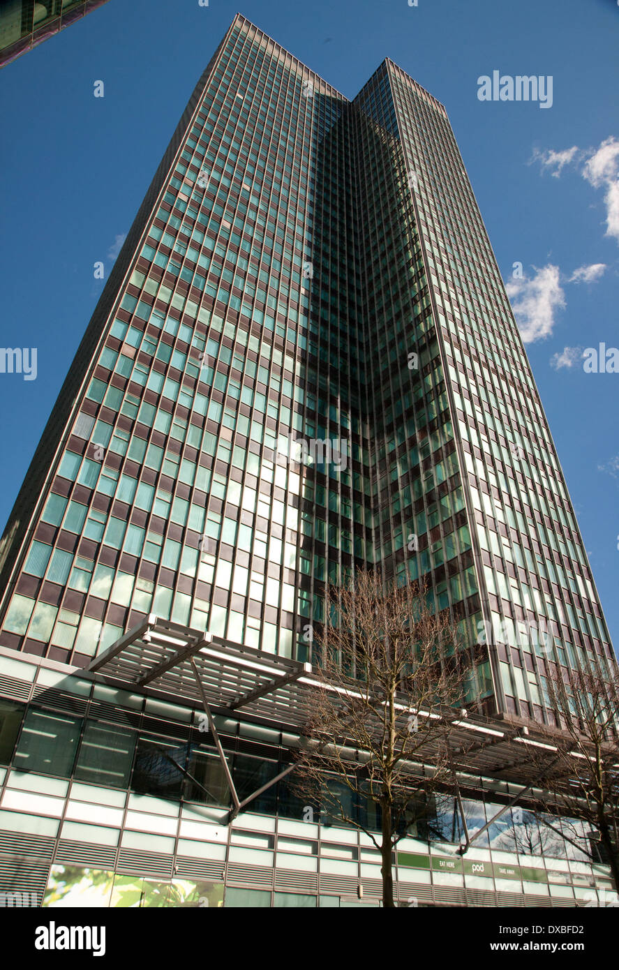 Modern building of Euston tower in London, UK Stock Photo