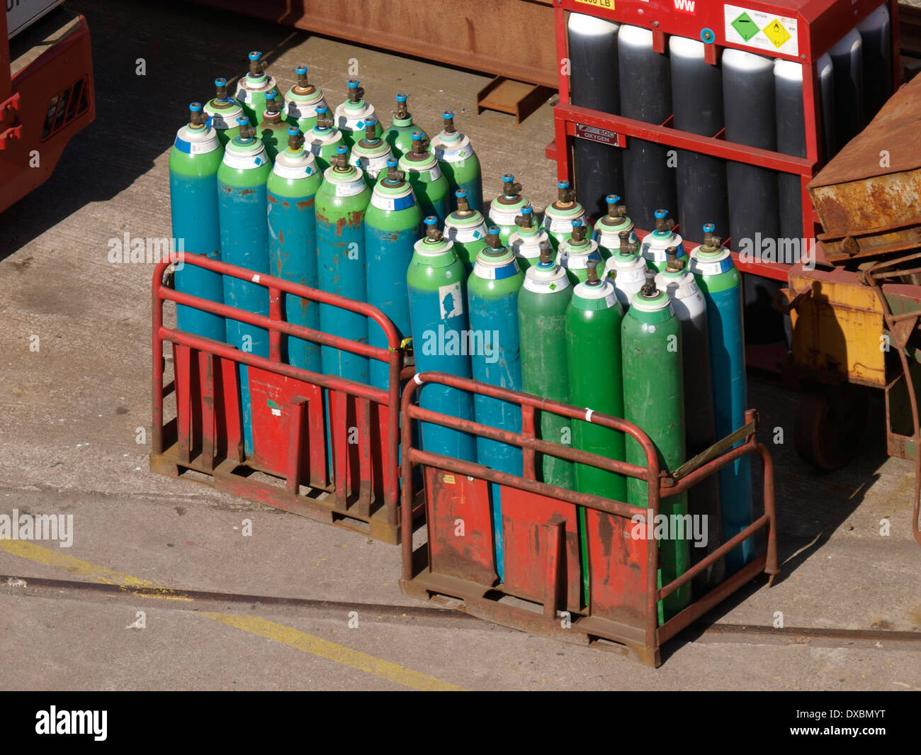 Gas bottles hires stock photography and images Alamy