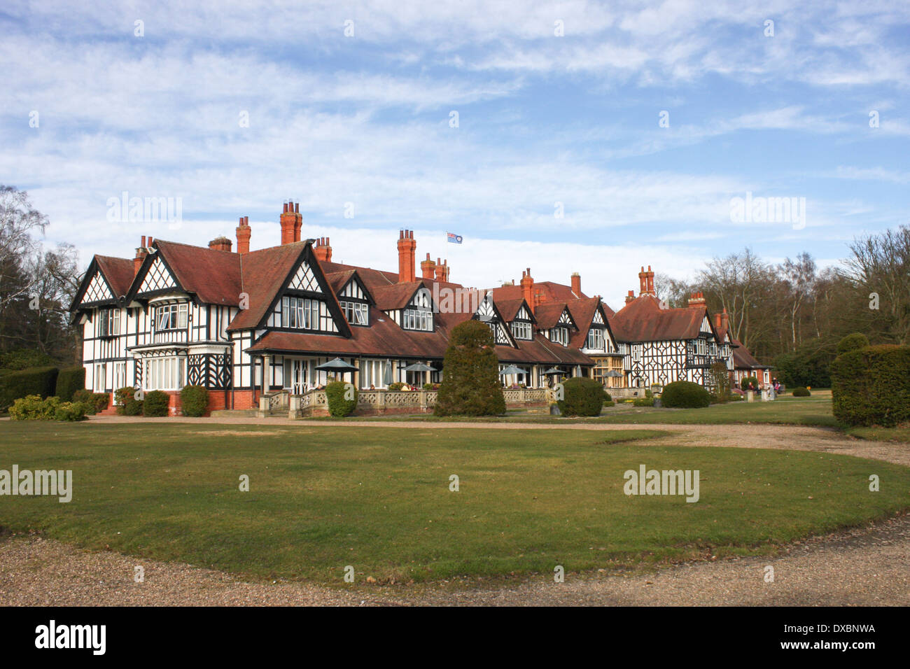 Petwood Hotel Woodhall Spa Lincolnshire Stock Photo