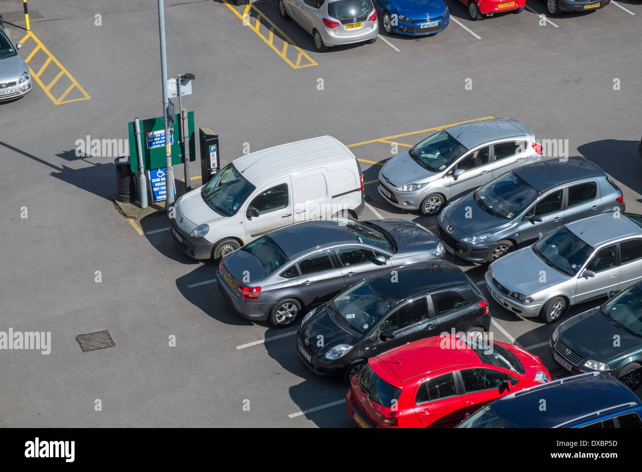 Car park pay and display hires stock photography and images Alamy