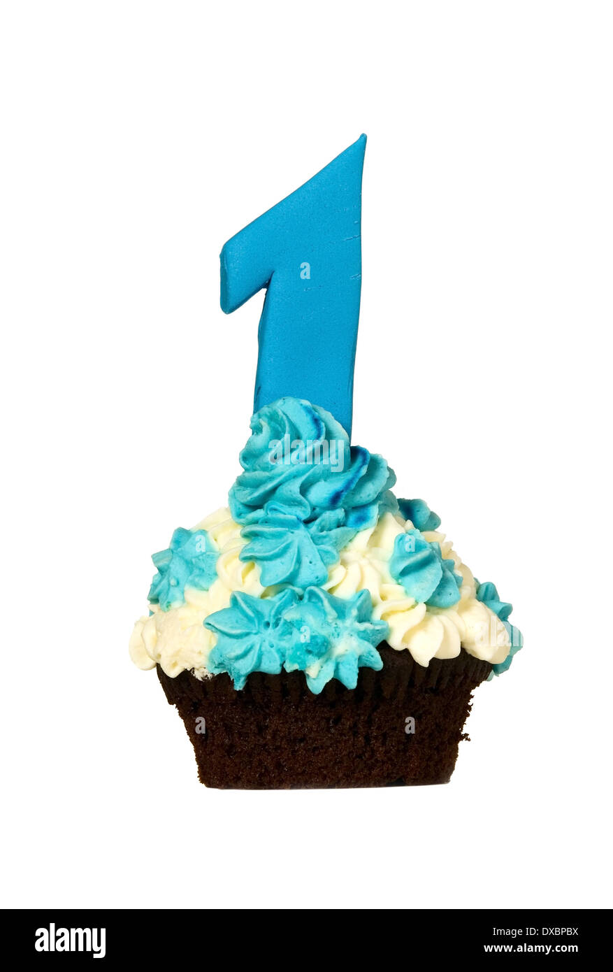 Birthday cake single candle on hires stock photography and images Alamy