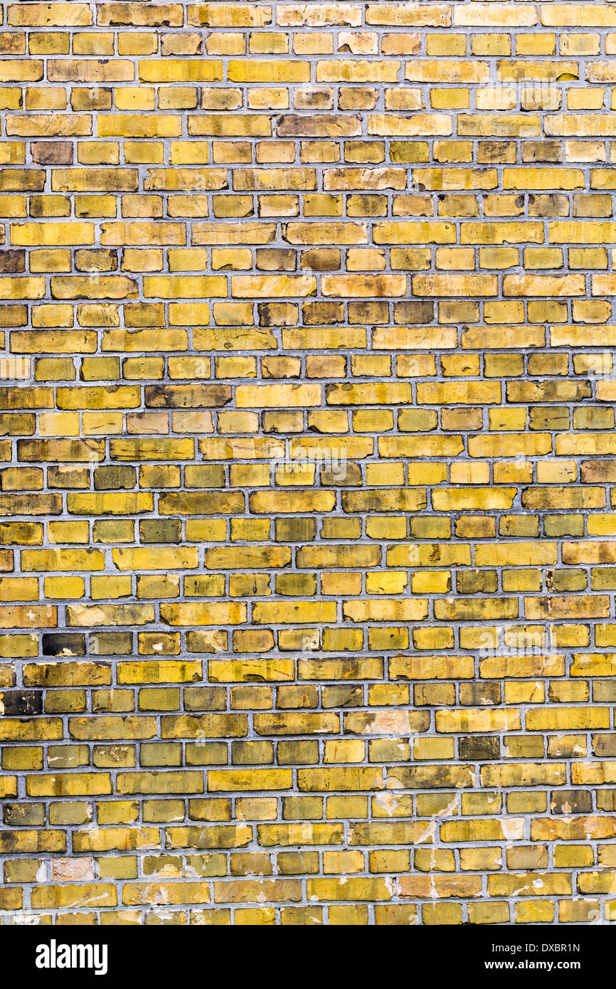 old yellow brick wall for backgrounds Stock Photo Alamy