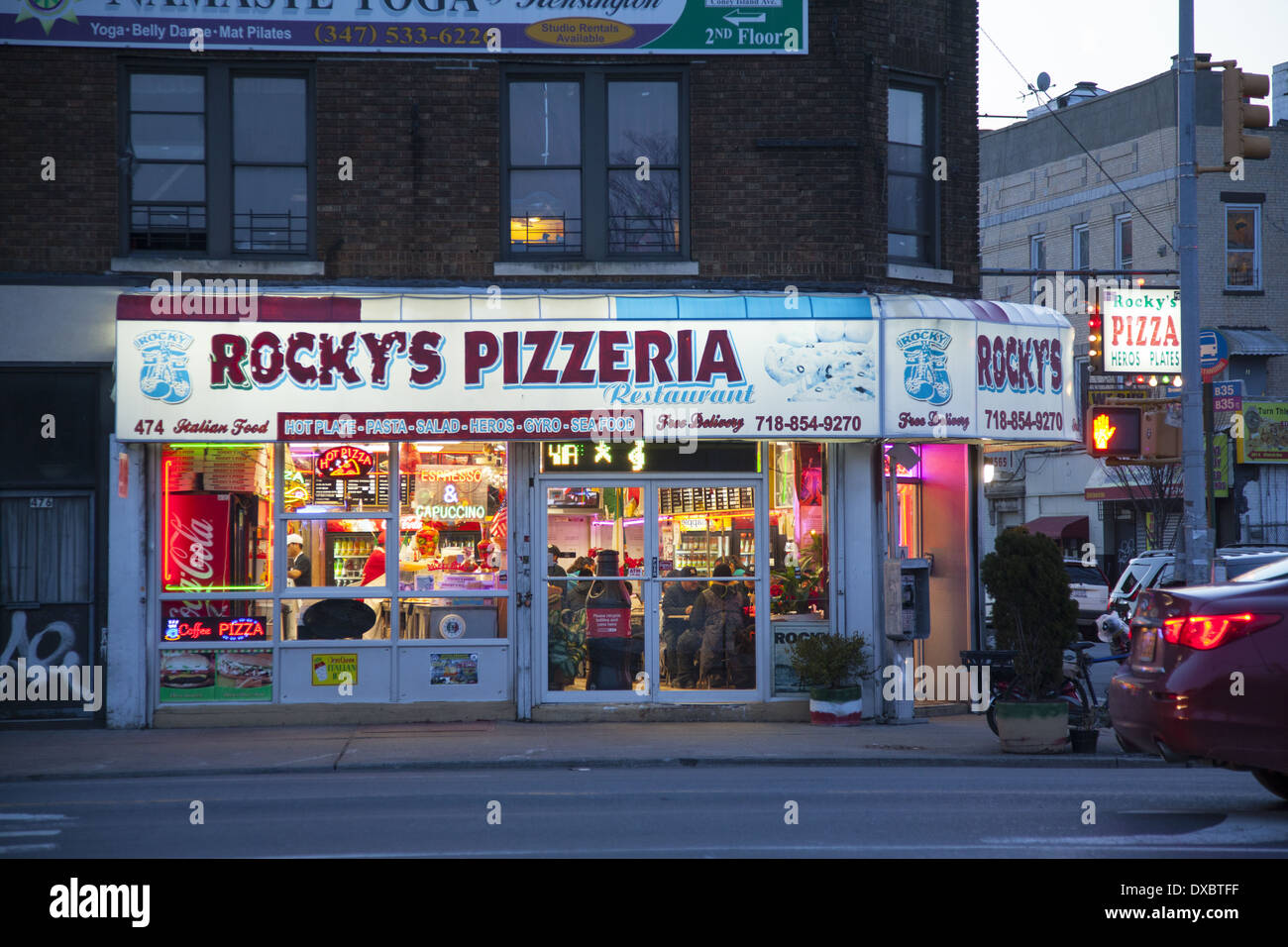 Rocky s Pizzeria on Coney Island Avenue in Flatbush Brooklyn NY