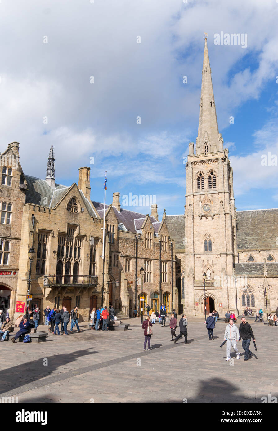 Durham marketplace hires stock photography and images Alamy