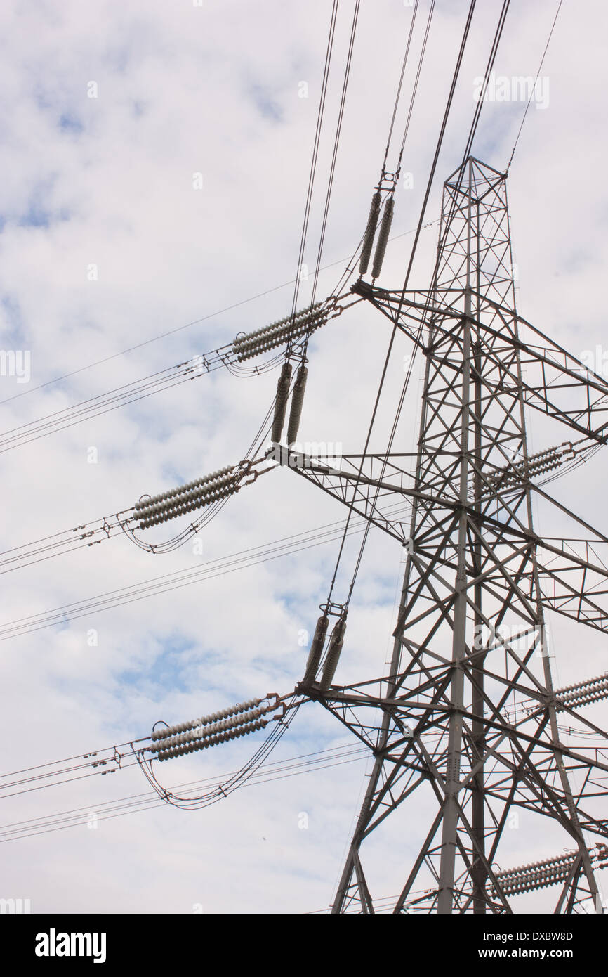 Pylon wire connectors hires stock photography and images Alamy