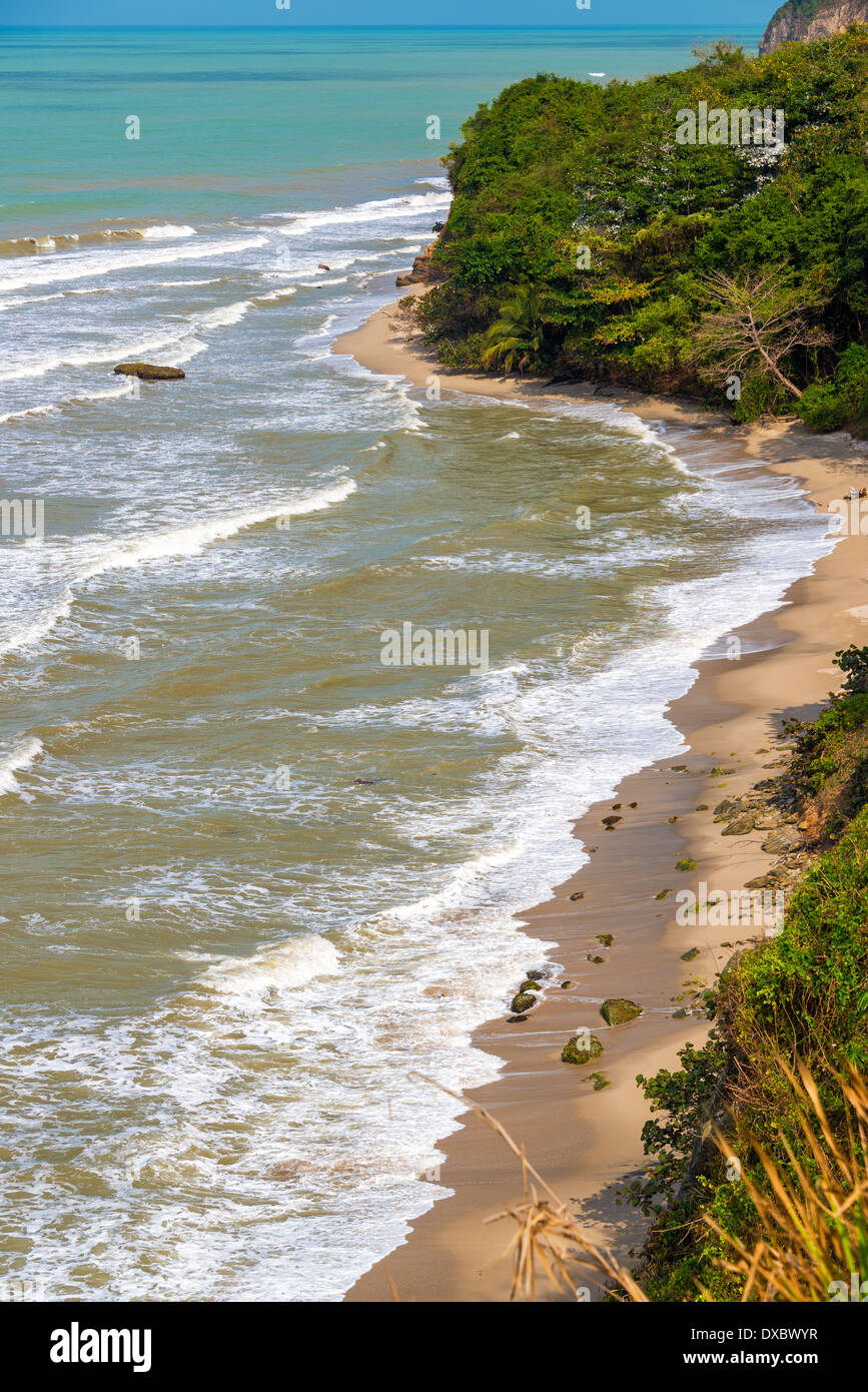 Untouched deserted beaches near the town of Palomino in La Guajira ...