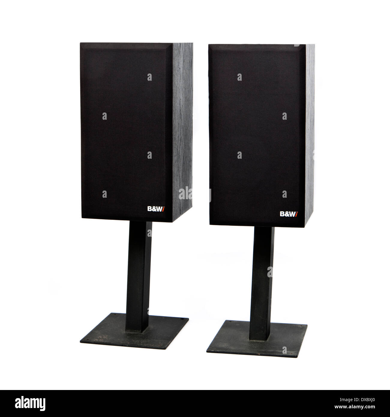 Pair of B&W (Bower and Wilkins) DM110i loudspeakers from the late 1980's  Stock Photo - Alamy