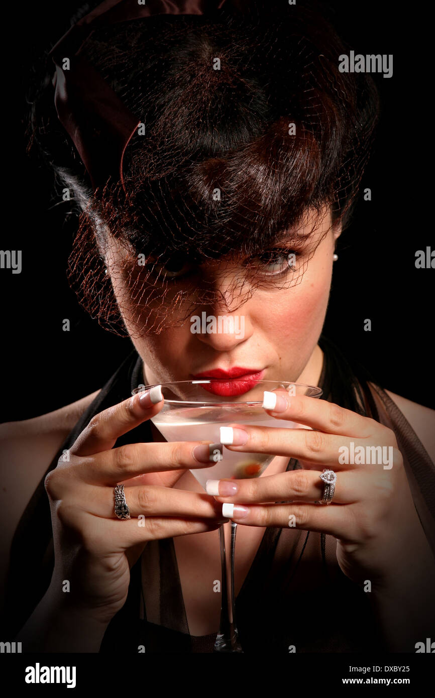 1940s fashion model woman hi-res stock photography and images - Alamy