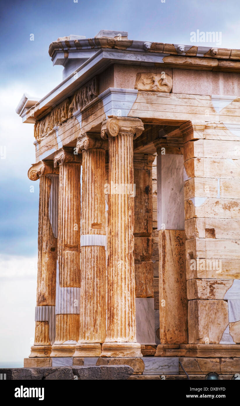 Temple of athena nike athens hi-res stock photography and images - Alamy