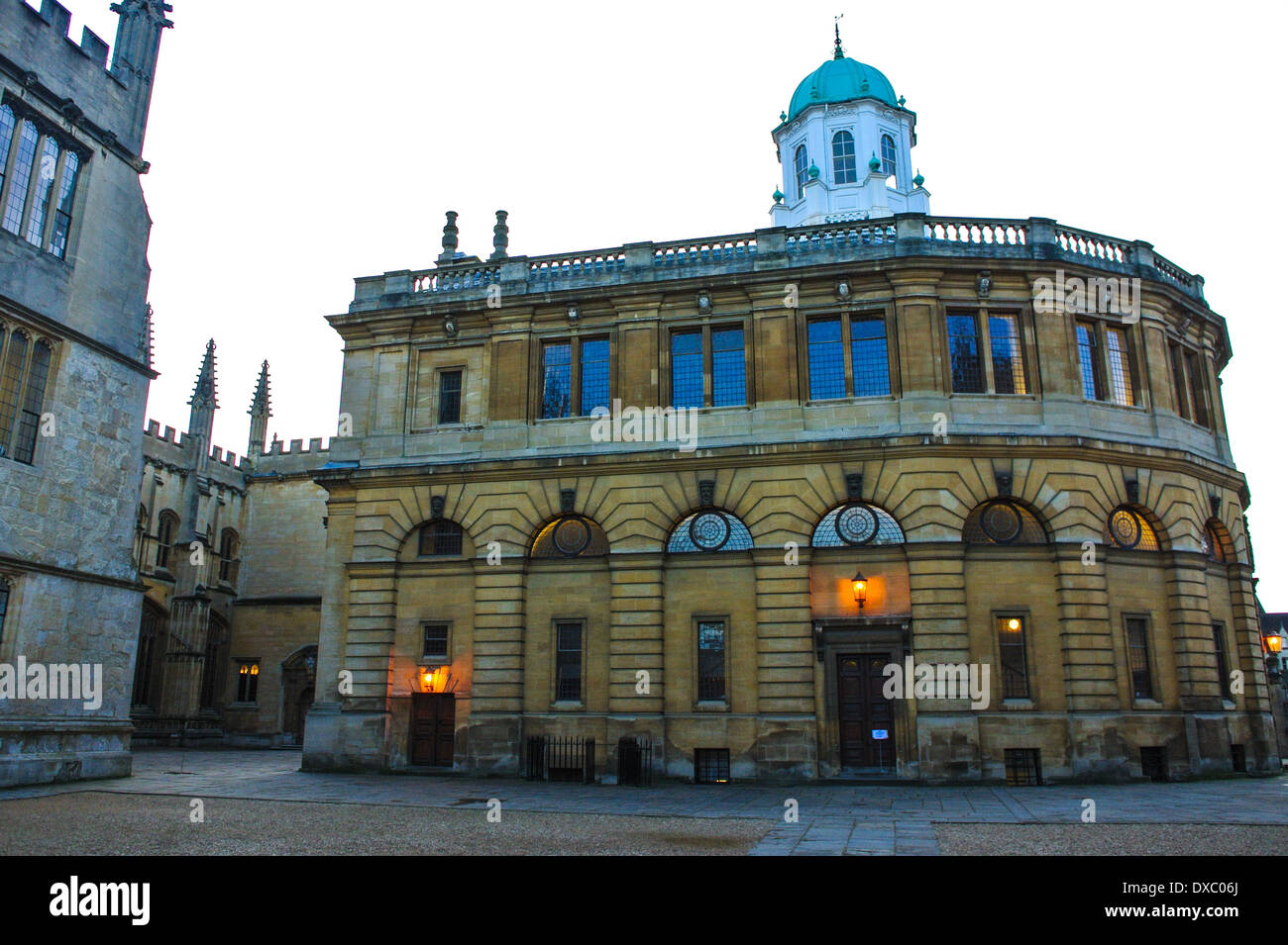Oxbridge Building Oxford buildings England UK Stock Photo - Alamy