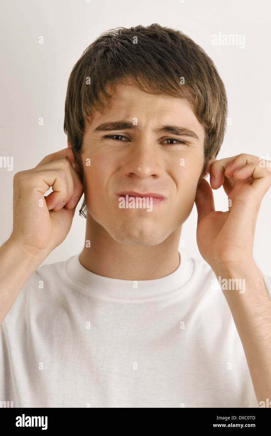 Man speaking loud ears hires stock photography and images Alamy