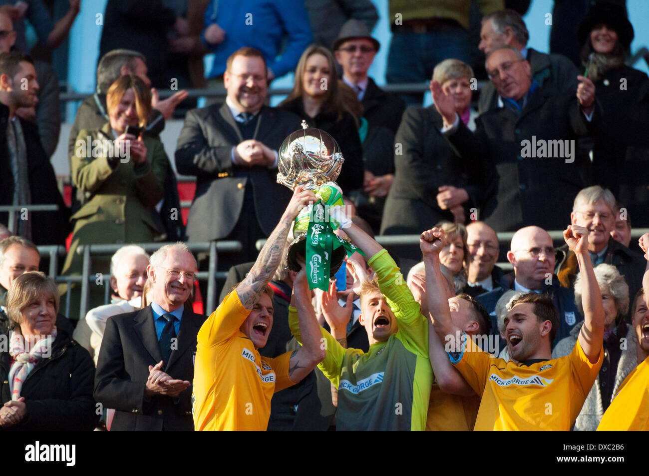Soccer fa trophy final cambridge united gosport borough wembley stadium