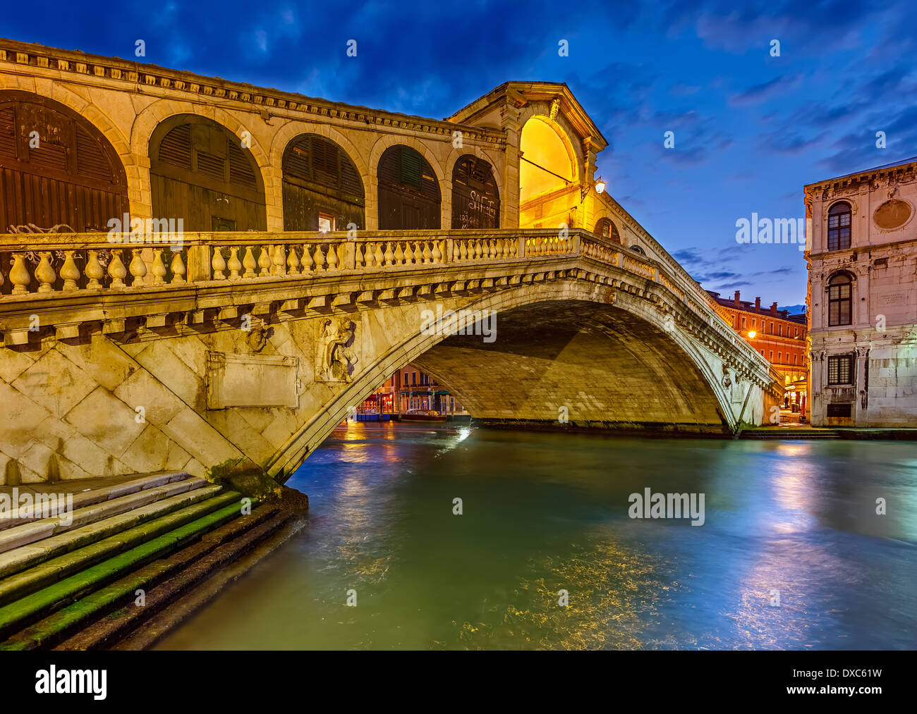 Rialto bridge, Venice Stock Photo