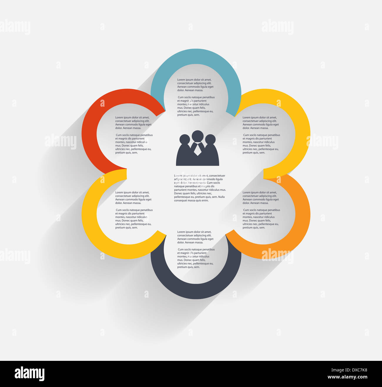 Infographic business template vector illustration Stock Photo - Alamy