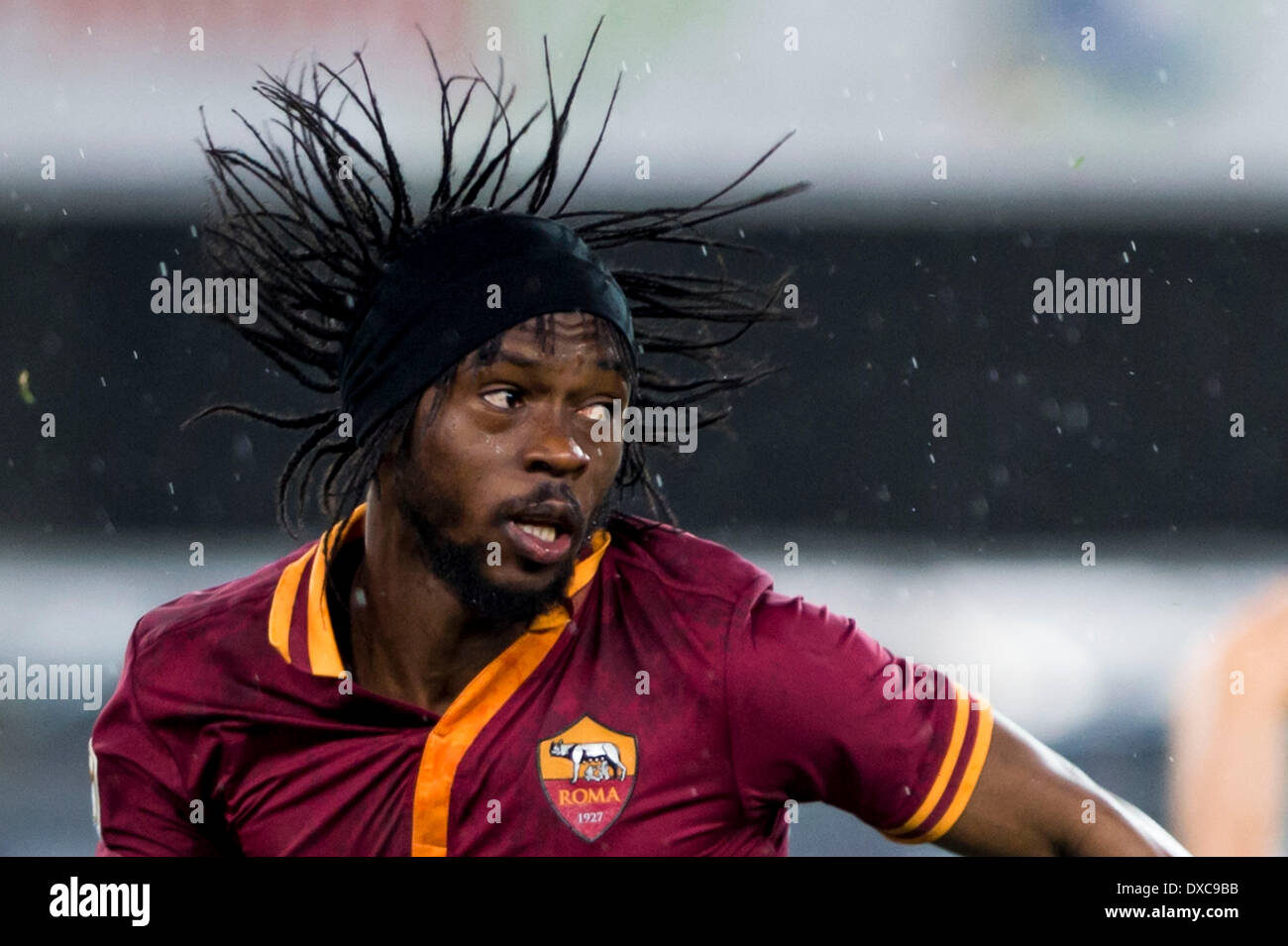 Verona, Italy. 22nd Mar, 2014. Gervinho (Roma) Football/Soccer ...