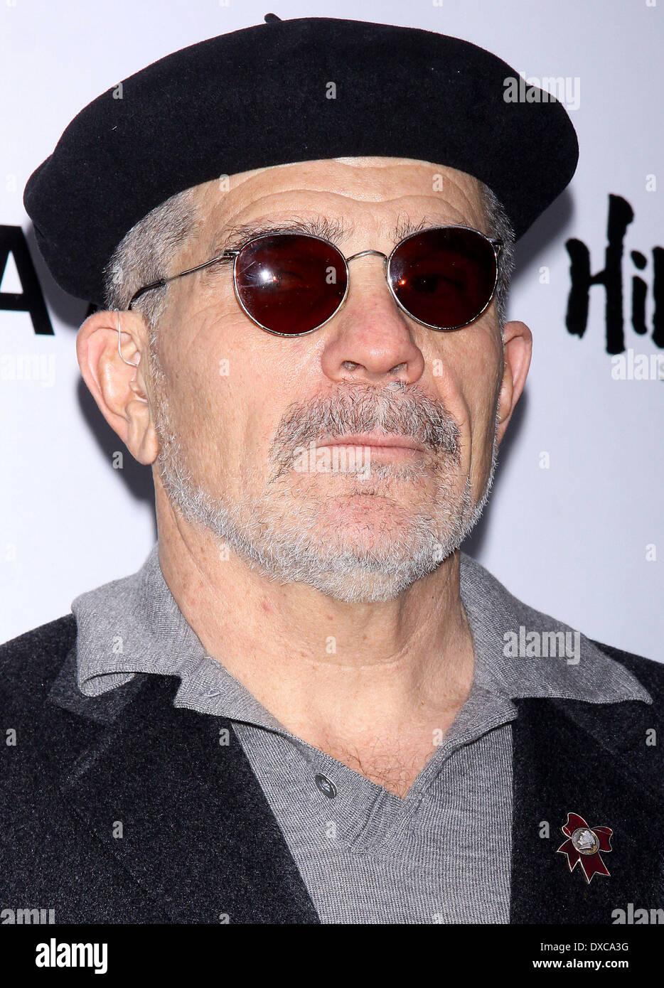 David Mamet at the Broadway opening night of 'The Anarchist' at the Golden Theatre - Arrivals. Featuring: David Mamet at the Br Stock Photo