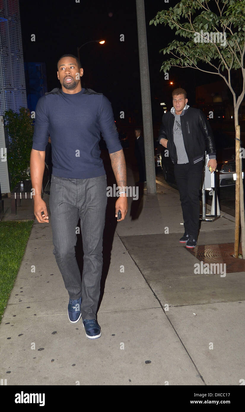 Deandre jordan and amber alvarez hi-res stock photography and images - Alamy