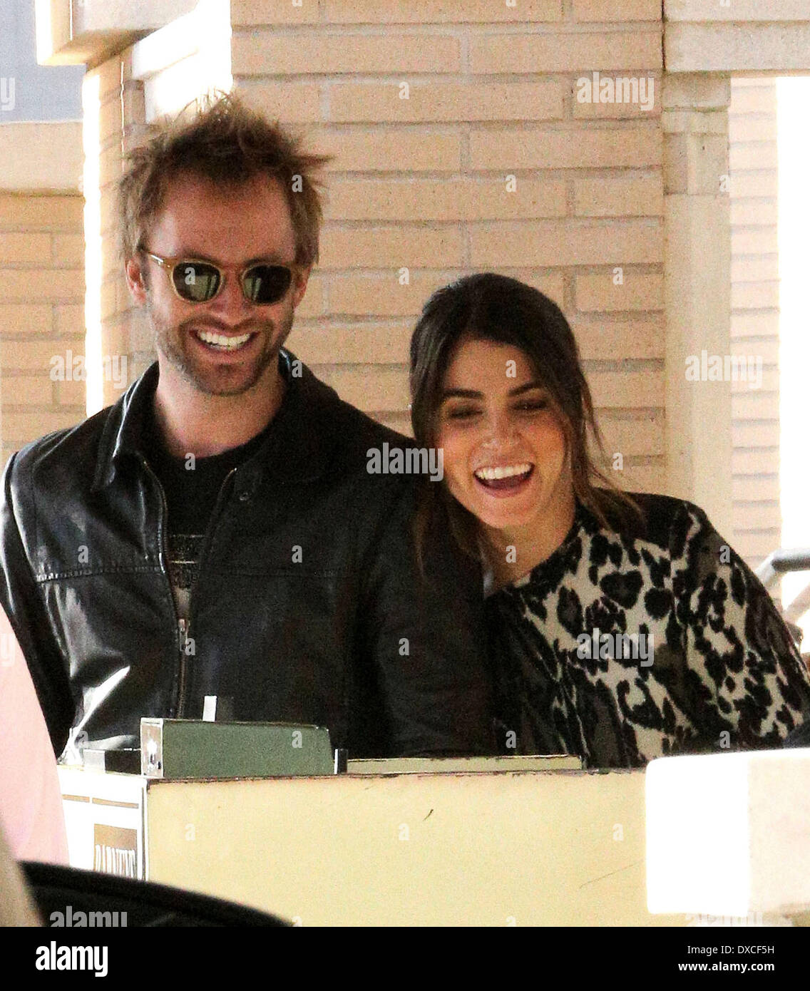Nikki Reed and husband Paul McDonald at Barneys New York in Beverly ...