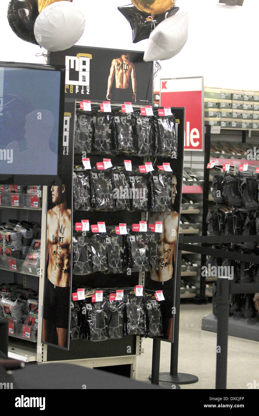 Atmosphere Mario Lopez's new line of underwear 'MaLo' at Kmart in