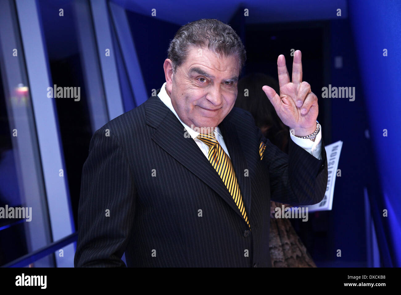 Mario Kreutzberger Aka Don Francisco Of Univision S Sabado Gigante Stock Photo Alamy