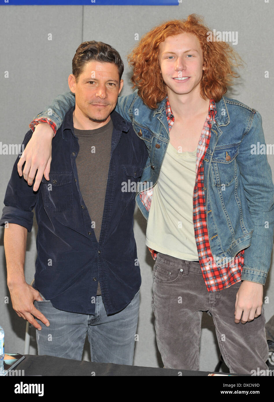 Bradley Gregg and son The Entertainment Media Show/Collectormania