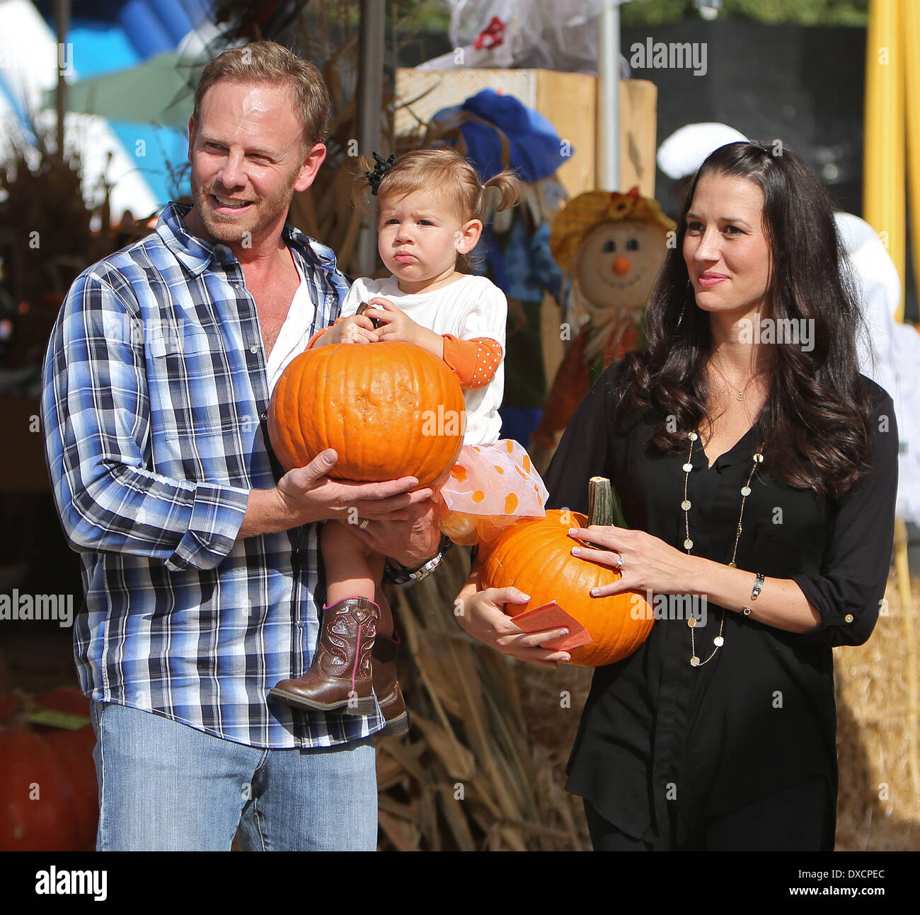 Ian Ziering, Erin Ludwig and Mia Ziering Ian Ziering and his family at