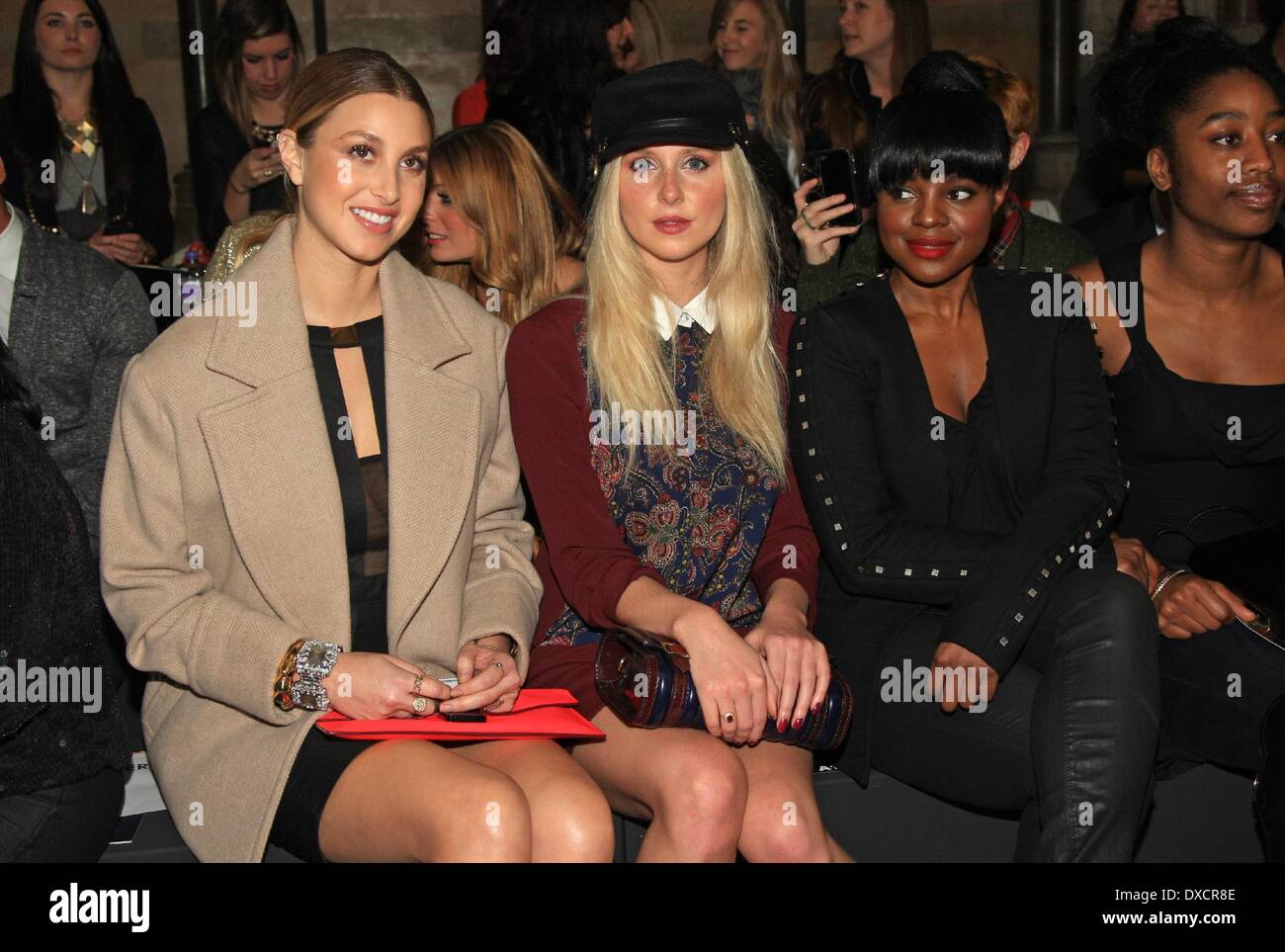Whitney Port, Diana Vickers, Keisha Buchanan The Look fashion show in